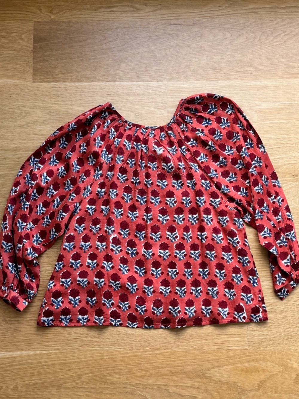 NWT Emerson Fry Block Print Shirt - Picture 6 of 7